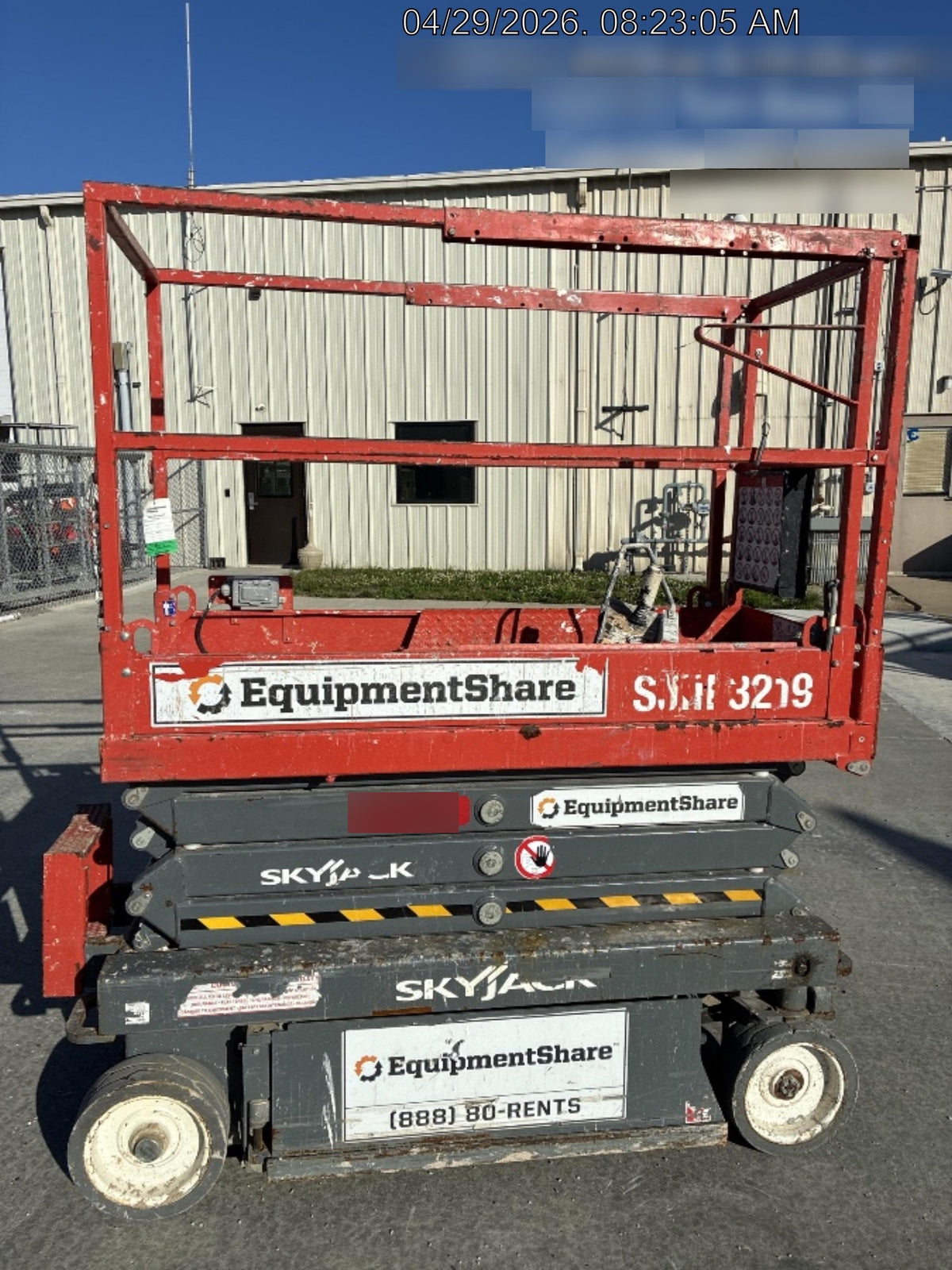 2019 Skyjack SJIII-3219 Standard w/Trojan Batteries