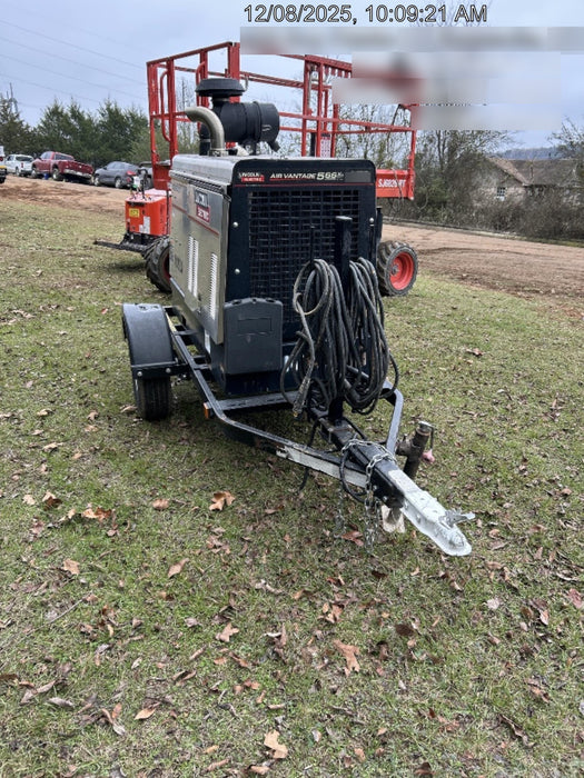 2021 Lincoln Electric Air Vantage 566 Air Vantage 566X Ready Pak 3 (includes trailer, cable rack, fender light kit); no telematics