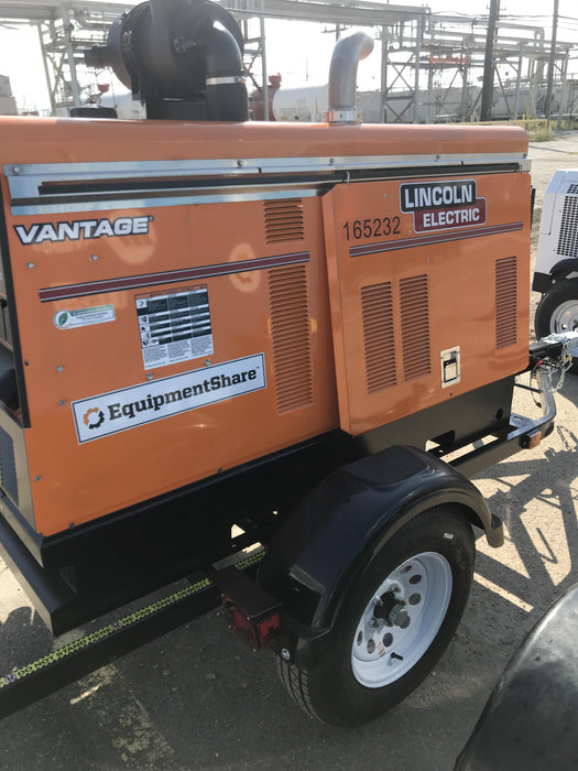 2021 Lincoln Electric Vantage 549X Ready Pak 3, ORANGE (includes trailer, cable rack, fender light kit)