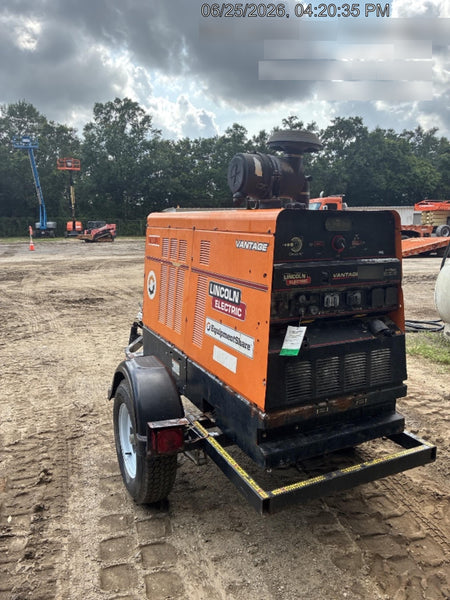 2021 Lincoln Electric Vantage 549X Ready Pak 3, ORANGE (includes trailer, cable rack, fender light kit)