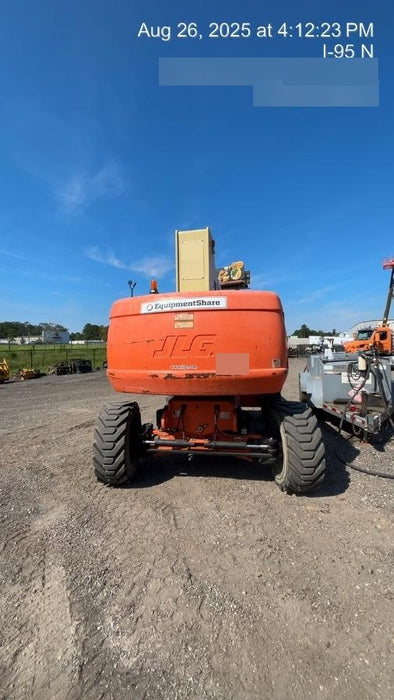 2020 JLG 860SJ Deutz Diesel Engine, FF Tires, Rotating Beacon, Panel Cradle Package