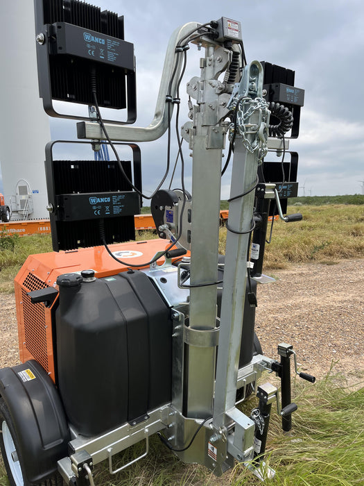 2024 Wanco WLTT-4MM4K Diesel, Deep Sea Controller, Shore Power Plug, Auto Start, (4) 350W LED Floodlights, 4kW Generator, 60 Gal Fuel Tank, 2" Ball, T3