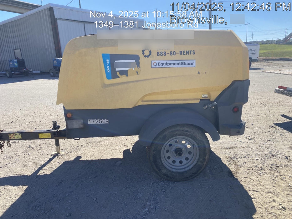 2021 ATLAS COPCO XAS188 CWK
