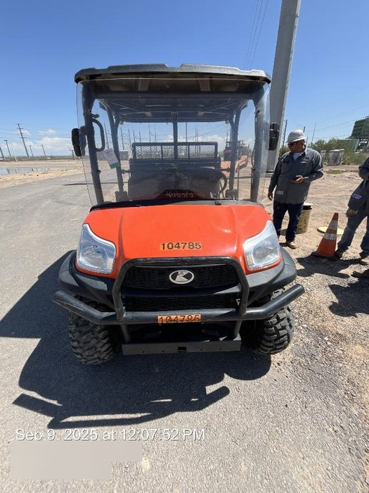 2020 Kubota RTV-X1140W-H 4WD utility cart -LED strobe -Windshield tempered glass -Plastic canopy -Wire harness kit -Backup alarm