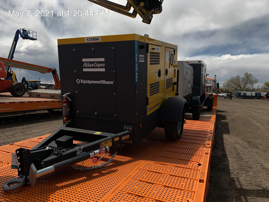 2021 ATLAS COPCO PAS 100 HF CS Enclosed