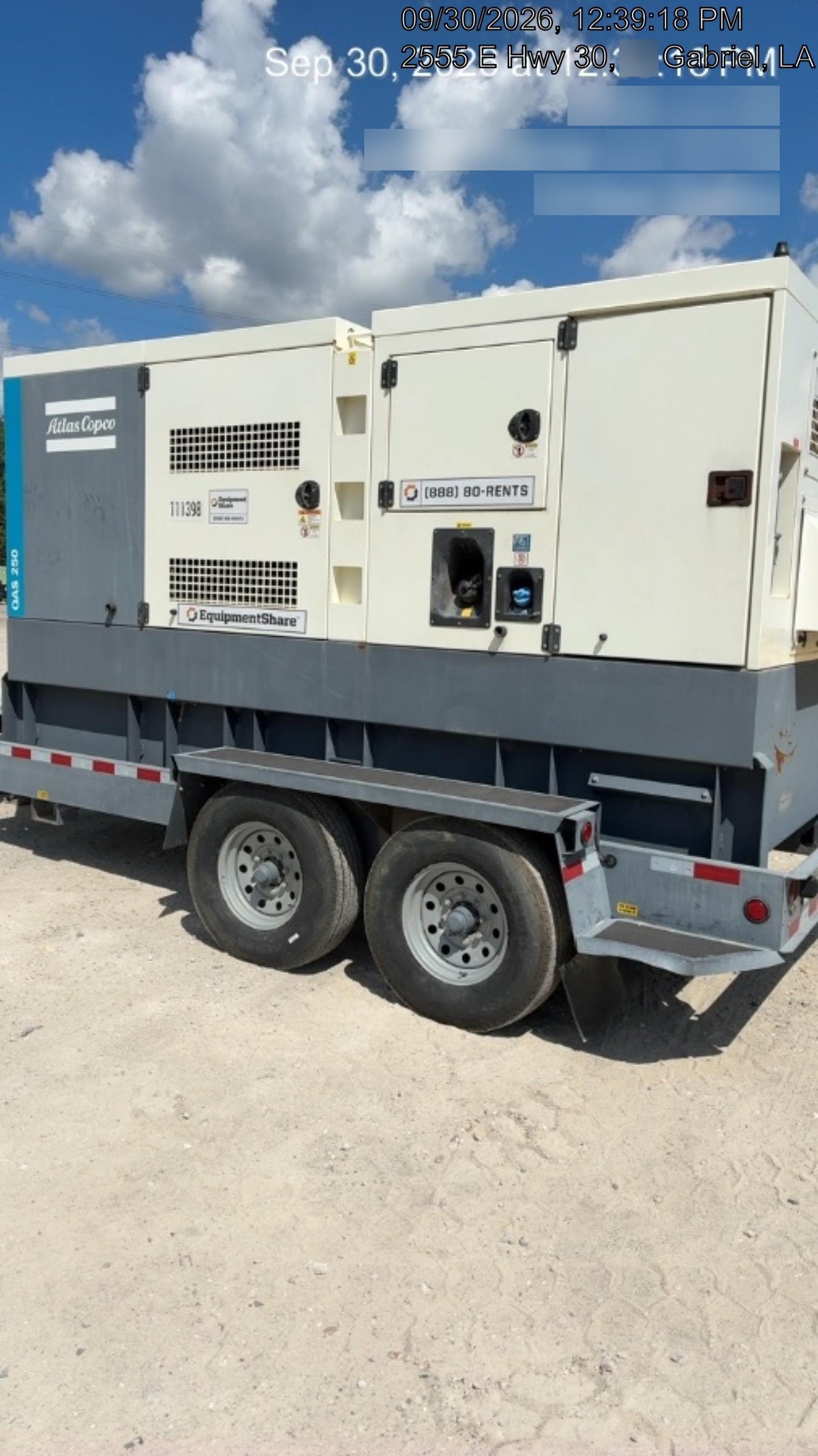 2020 ATLAS COPCO QAS250