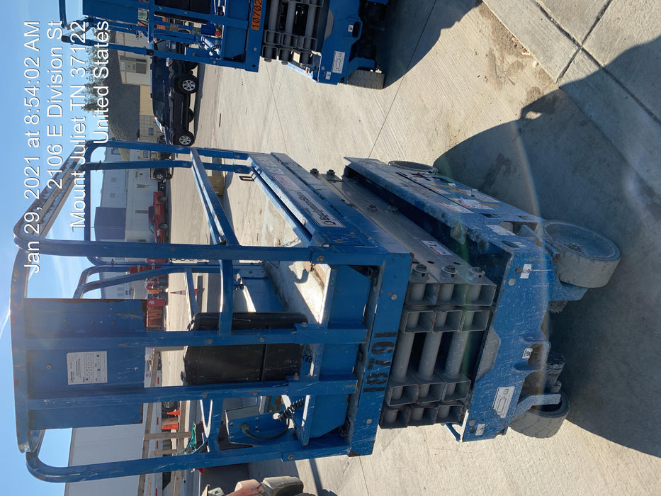 2020 Genie GS-1930 Solid Non Marking Tires, Beacon, Folding rails with half height swing gate