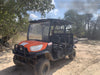 Kubota RTV-X1140W-H Canopy, 4-Seater, Diesel, Windshield Acrylic Clear, LED Strobe, Backup Alarm