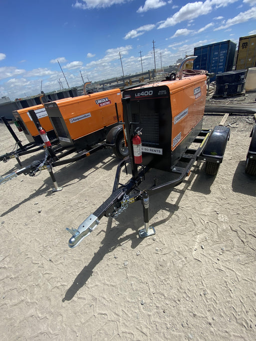 2023 Lincoln Electric LE400 Kubota V1505, Trlr, Cable Rack, Light Kit, ES Decals, T3