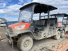 2022 Kubota RTV-X1140W-H Plastic Canopy, Windshield Acrylic Clear, LED Strobe Light, Wire Harness Kit, Back up Alarm