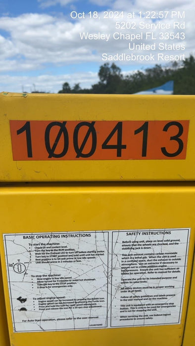 2020 ATLAS COPCO PAS 150 HF CS Enclosed