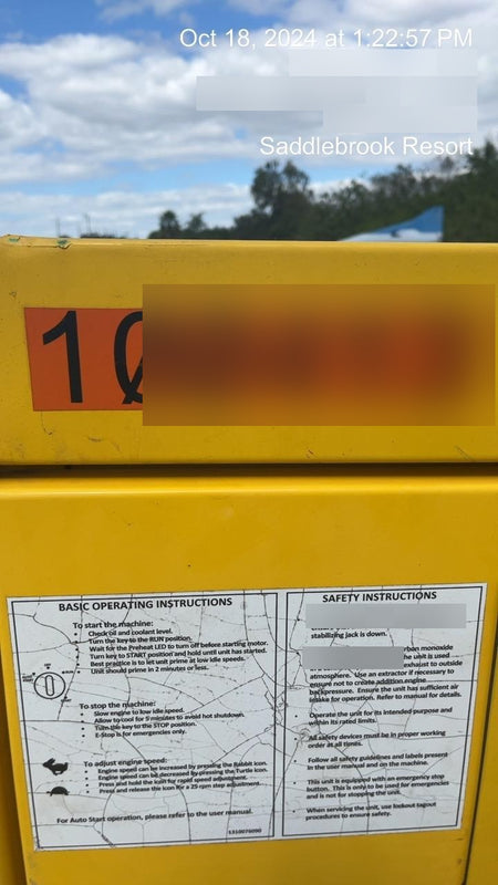 2020 ATLAS COPCO PAS 150 HF CS Enclosed