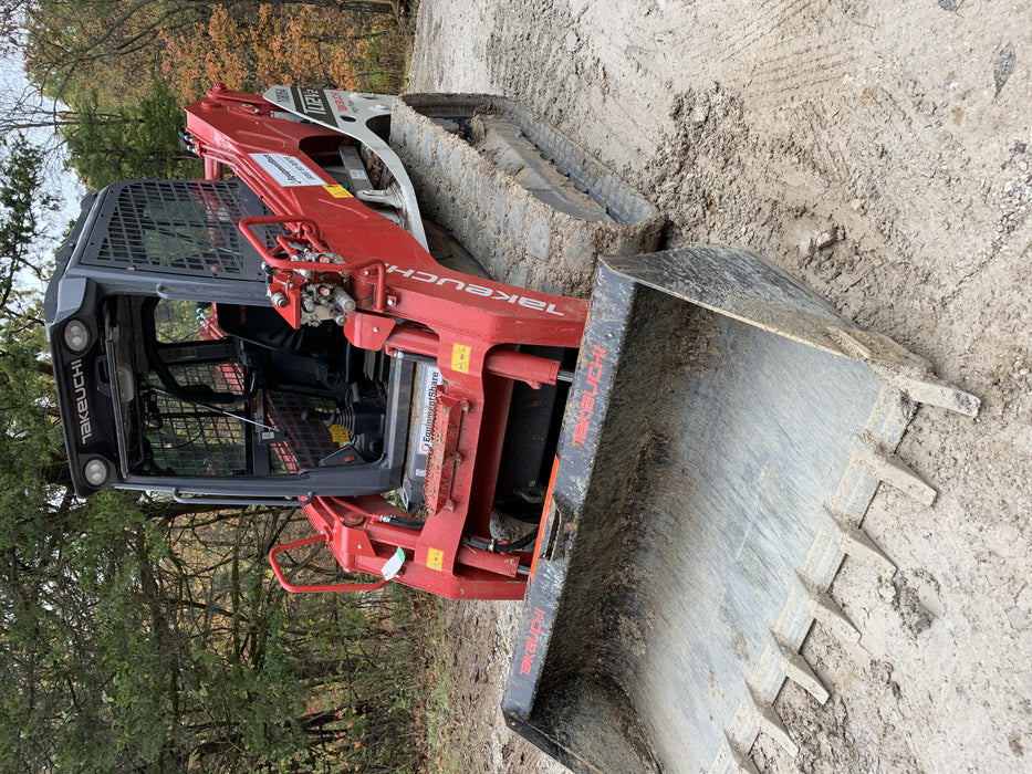 2020 Takeuchi TL12V2-CRH Cab, Rubber Track, & HF