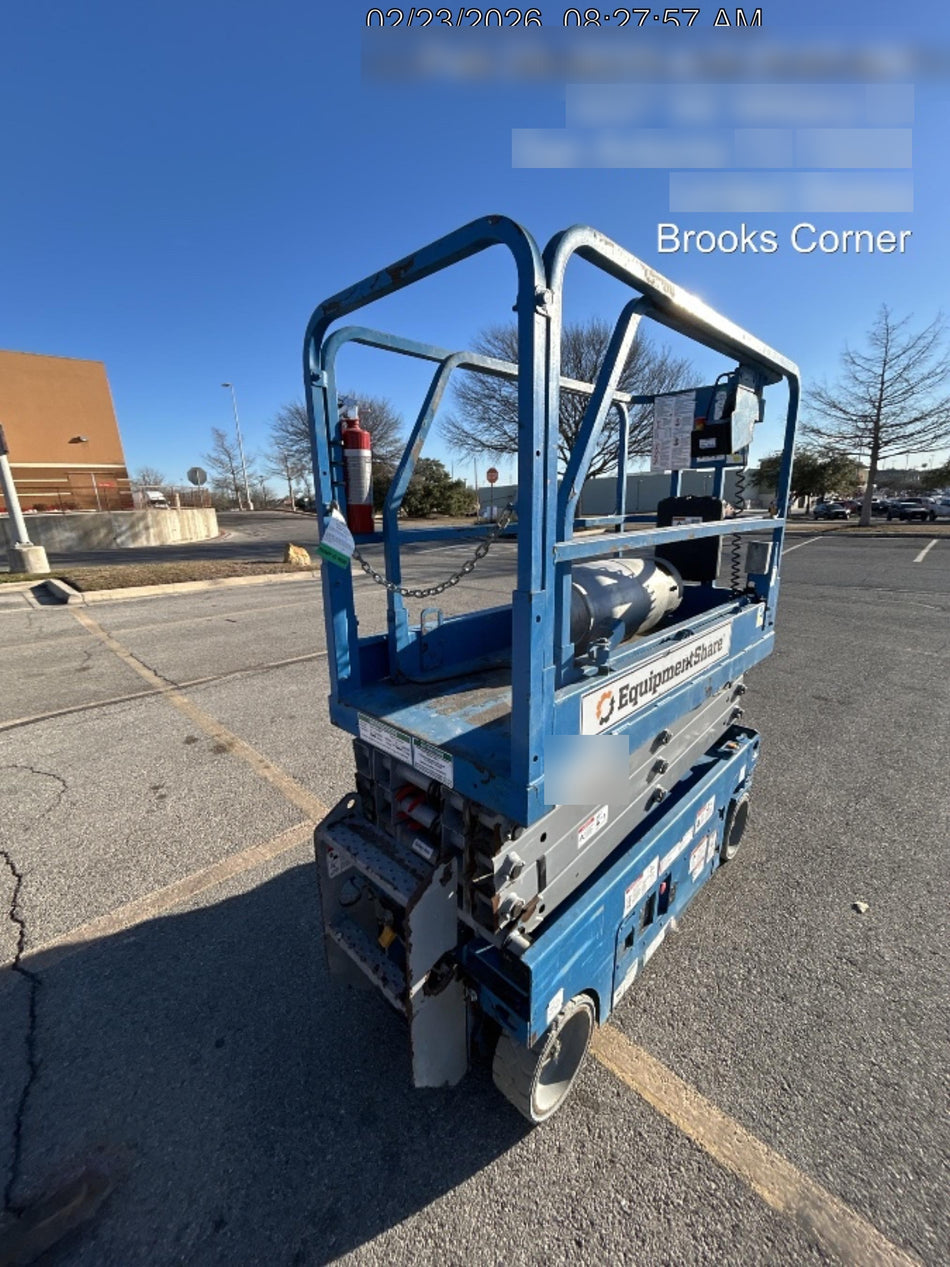 2018 Genie GS-1930 Genie GS-1930 Scissor Lift w/Standard Options