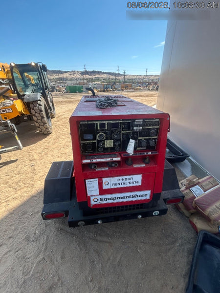 2022 Shindaiwa DGW400MDL Kubota D902 Engine, 23 HP, Dual Op Welder, Wire, Arc, Droop Stick, Tig, and CC Stick Functionality, Simulphase, 3 Phase and 1 Phase Gen Output, Single Axle NB Trlr, Slr Trckl Chrg 12V 12W, Fire Ext