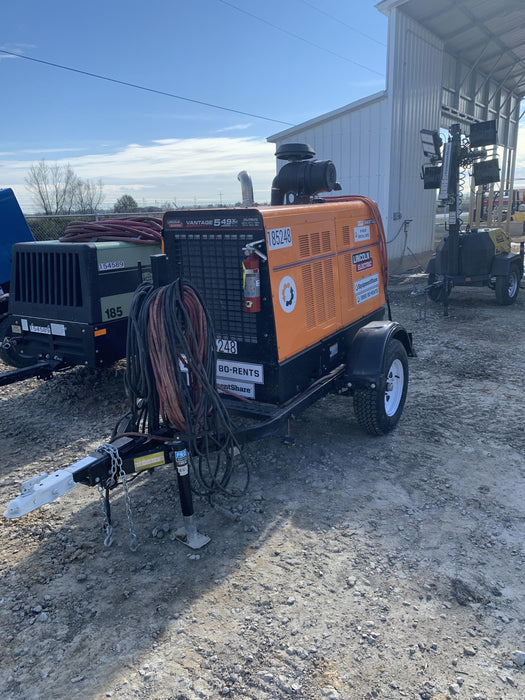 2021 Lincoln Electric Vantage 549X Ready Pak 3, ORANGE (includes trailer, cable rack, fender light kit)