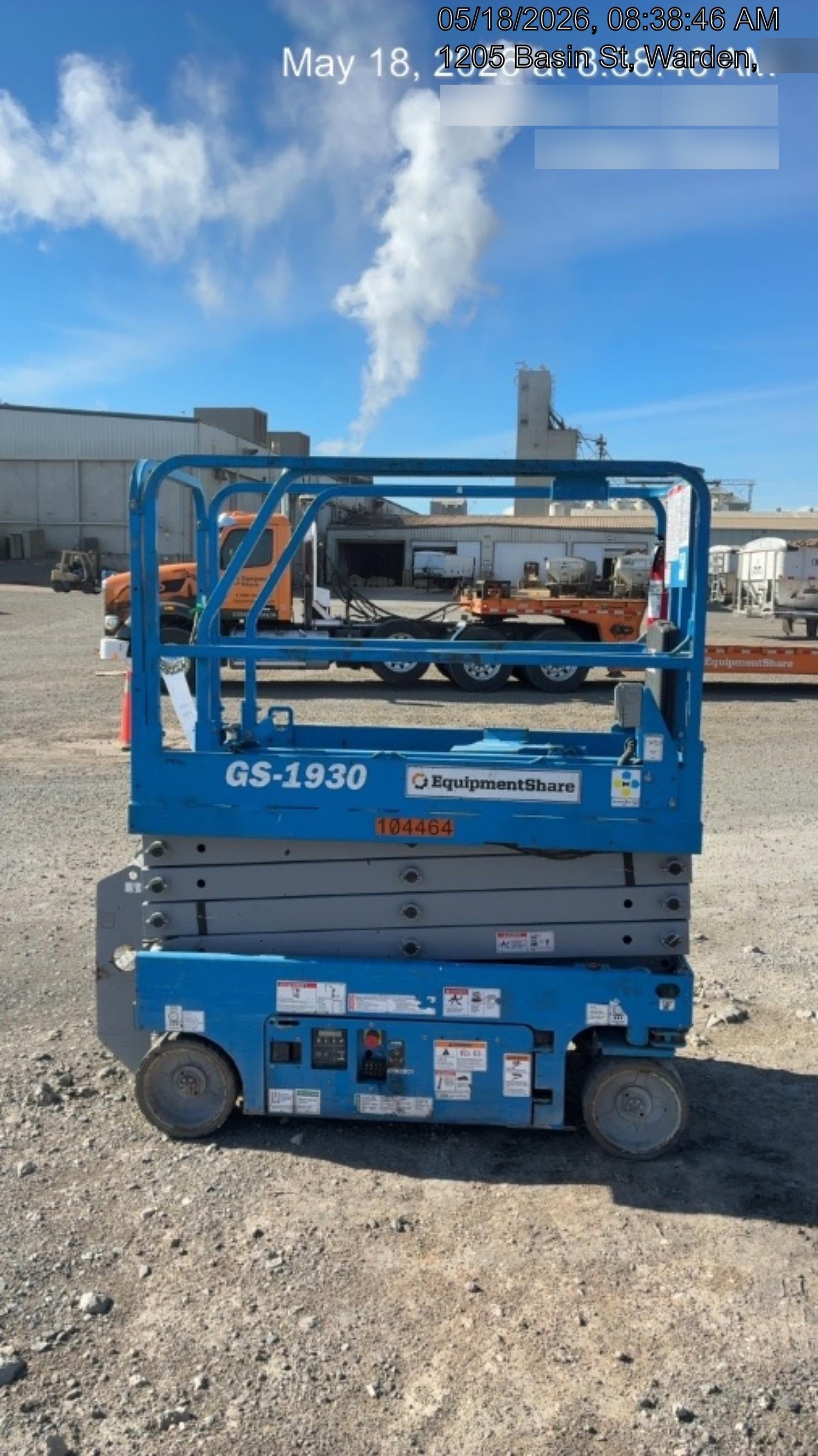 2020 Genie GS-1930 Standard Machine, 800W Inverter