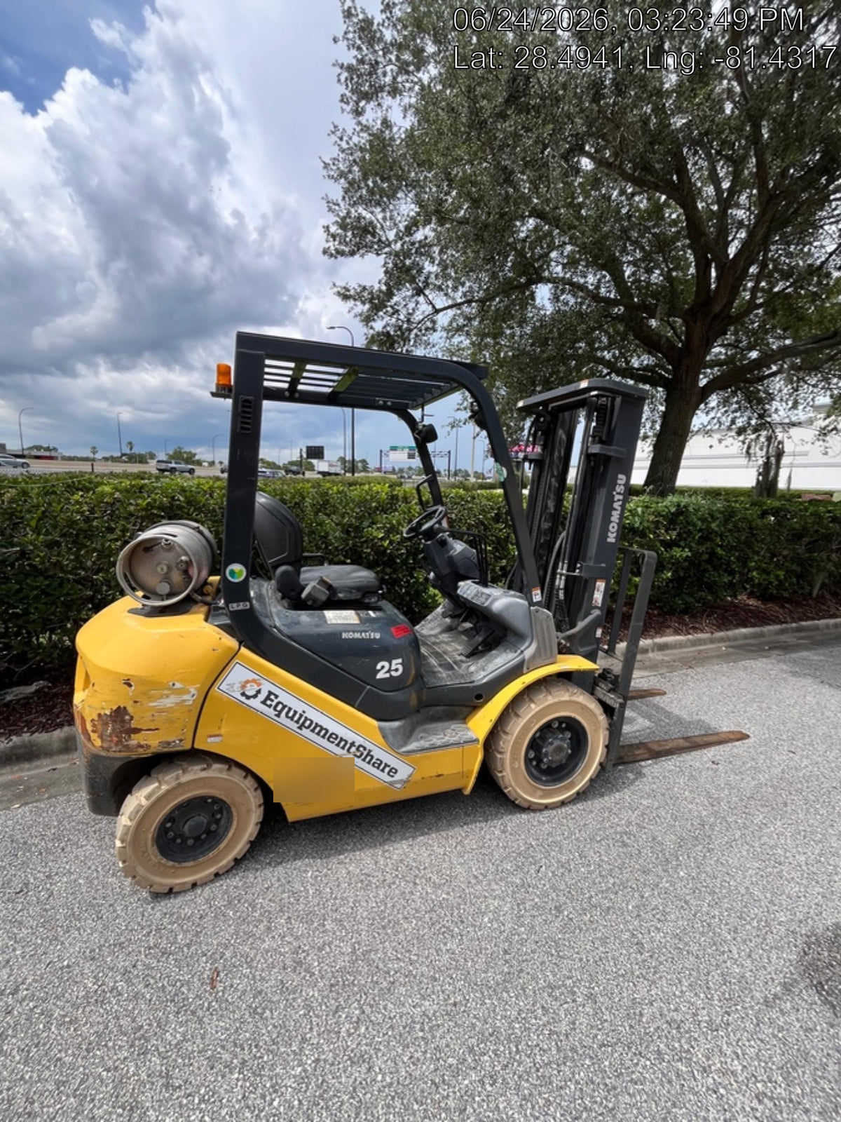 2019 KOMATSU FG25T-16
