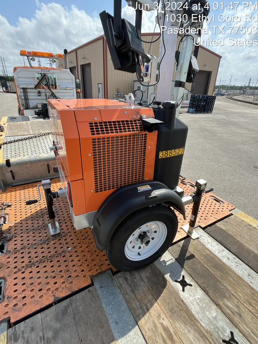 2024 Wanco WLTT-4MM4K Diesel, Deep Sea Controller, Shore Power Plug, Auto Start, (4) 350W LED Floodlights, 4kW Generator, 60 Gal Fuel Tank, 2" Ball, T3