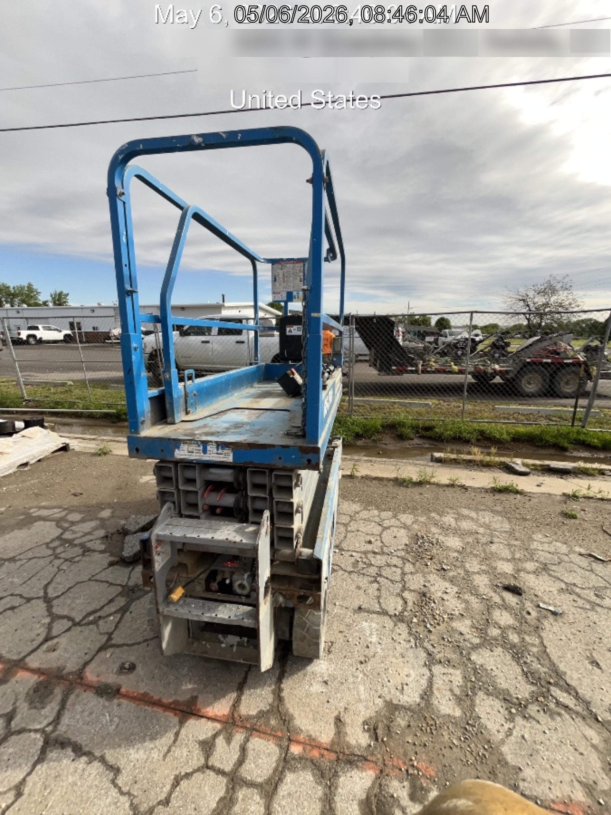 2019 Genie GS-1930 Fixed Rails with Chain Entry