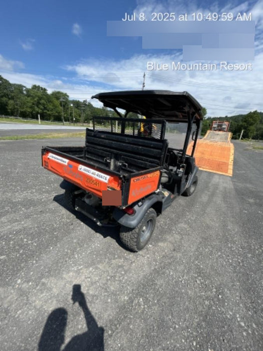 2022 Kubota RTV-X1140W-H Plastic Canopy, Windshield Acrylic Clear, LED Strobe Light, Wire Harness Kit, Back up Alarm