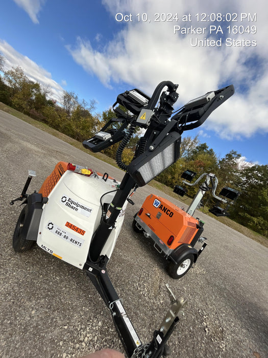 2023 Generac MLT2 Diesel, Flex Switch 120V Input, Powerzone Controller, (4) 320W LED Lights, 4kW Generator, 39.9 Gal Fuel Tank, 2" Ball, T3