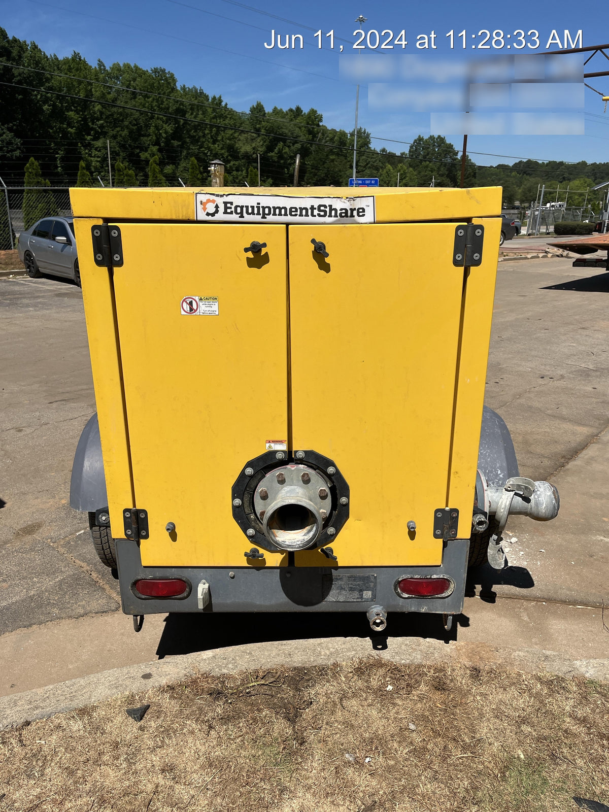2020 ATLAS COPCO PAS 100 HF CS Enclosed