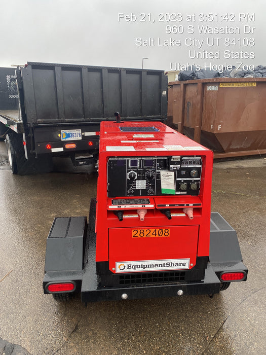 2022 Shindaiwa DGW400MDL Kubota D902 Engine, 23 HP, Dual Op Welder, Wire, Arc, Droop Stick, Tig, and CC Stick Functionality, Simulphase, 3 Phase and 1 Phase Gen Output, Single Axle NB Trlr, Slr Trckl Chrg 12V 12W, Fire Ext