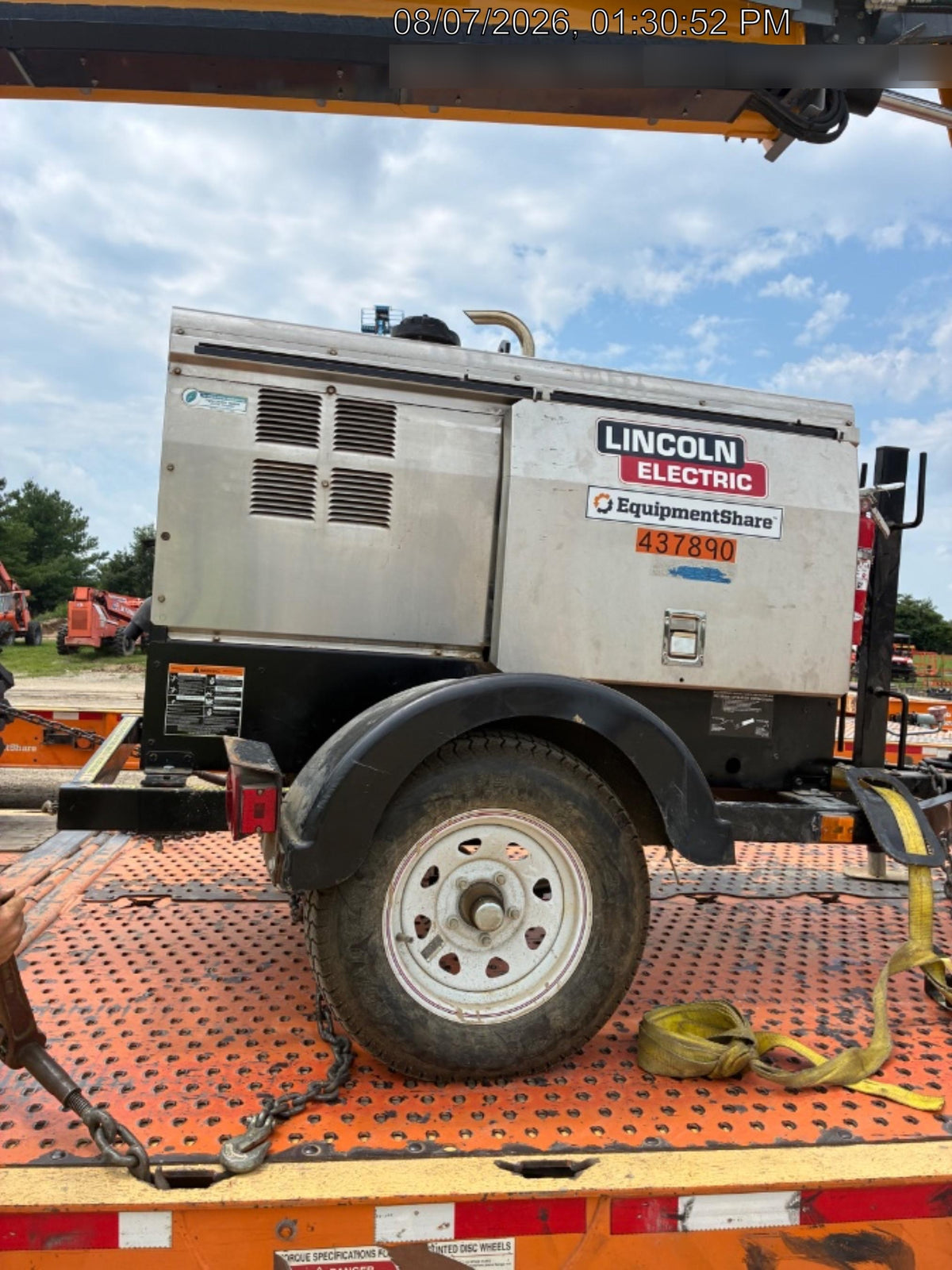 2024 Lincoln Electric LE400 Kubota V1505, Trlr, Cable Rack, Light Kit, ES Decals, T3