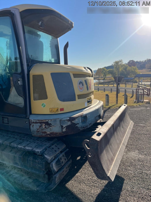 Wacker Neuson ET90 Enclosed Cab, Hybrid Tracks, Long Dipperstick, Bucket
