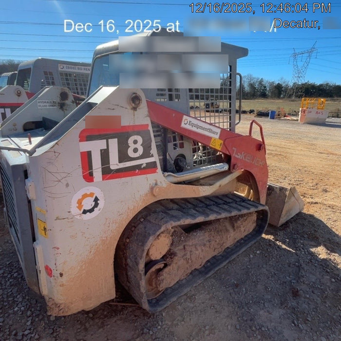 2019 TAKEUCHI TL8W