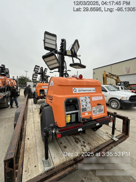 2023 Generac MLT2 Diesel, Flex Switch 120V Input, Powerzone Controller, 
(4) 320W LED Lights, 4kW Generator, 39.9 Gal Fuel Tank, 2" Ball, T3