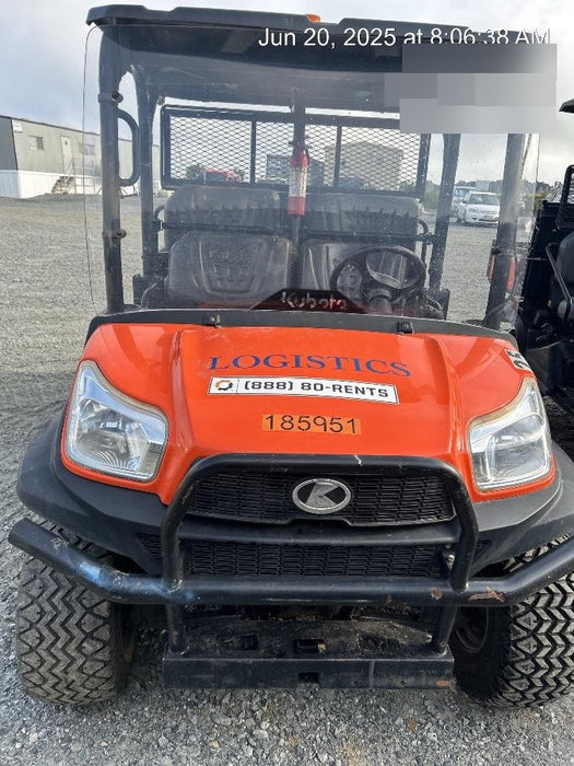 2021 Kubota RTV-X1140W-H Plastic Canopy, Windshield Acrylic Clear, LED Strobe Light, Wire Harness Kit, Back up Alarm
