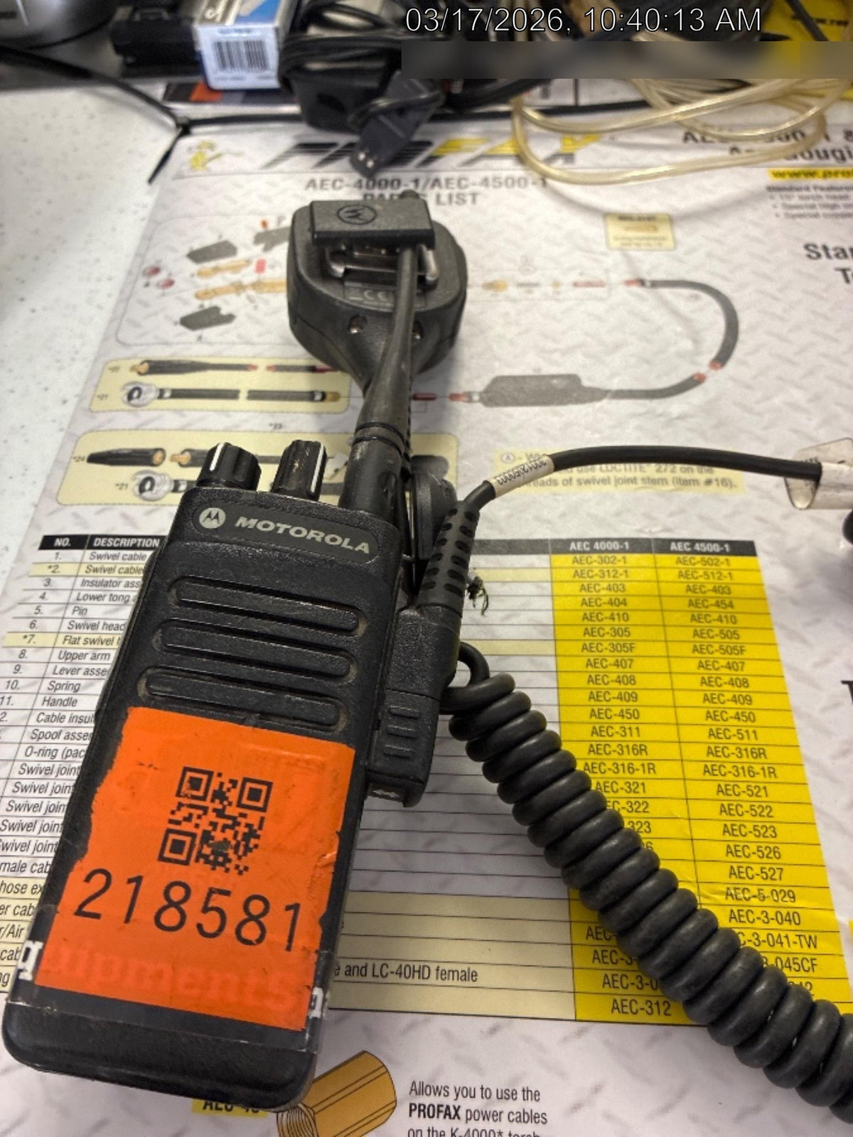 2022 MOTOROLA XPR3300E