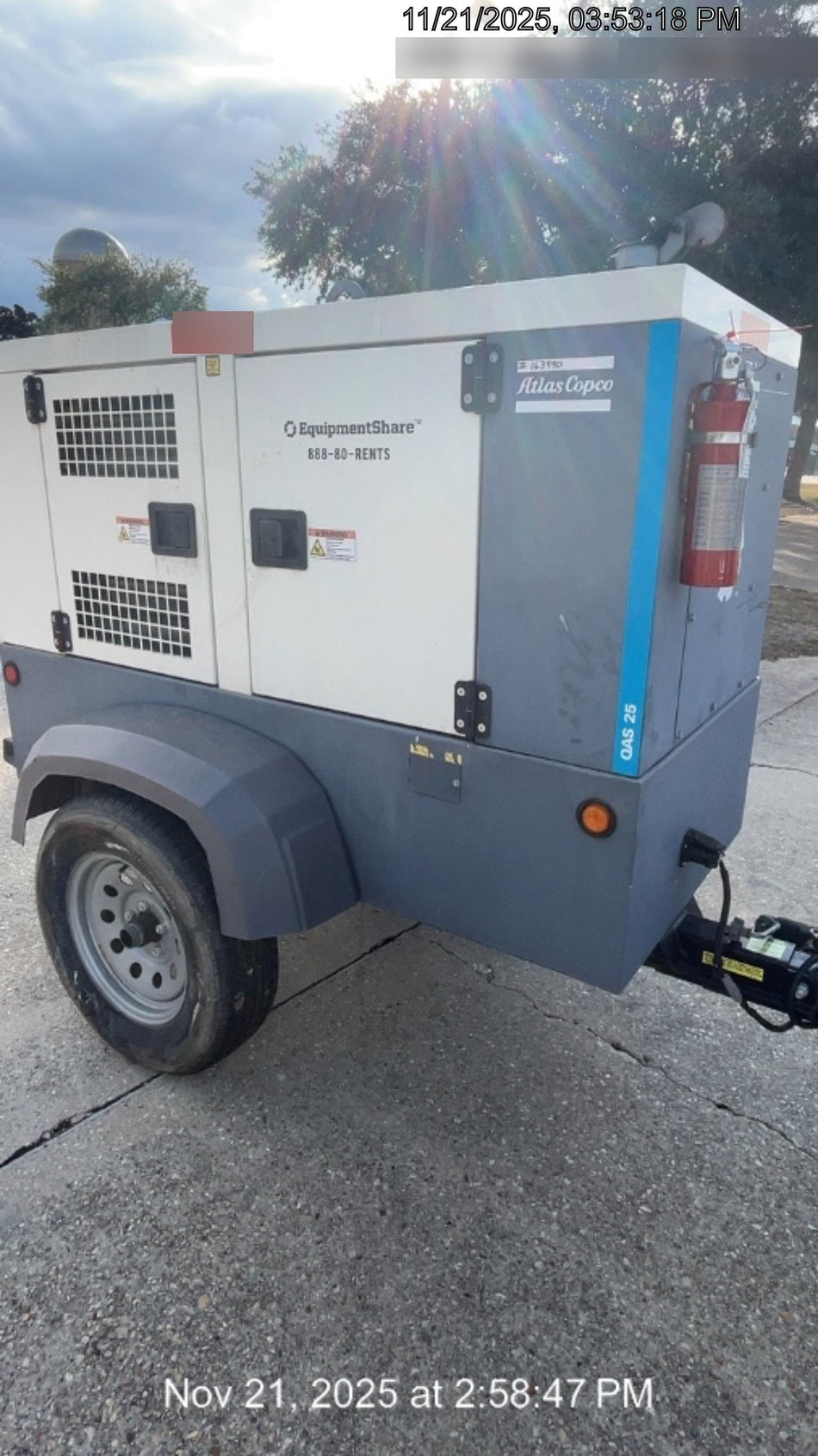 2021 ATLAS COPCO QAS25