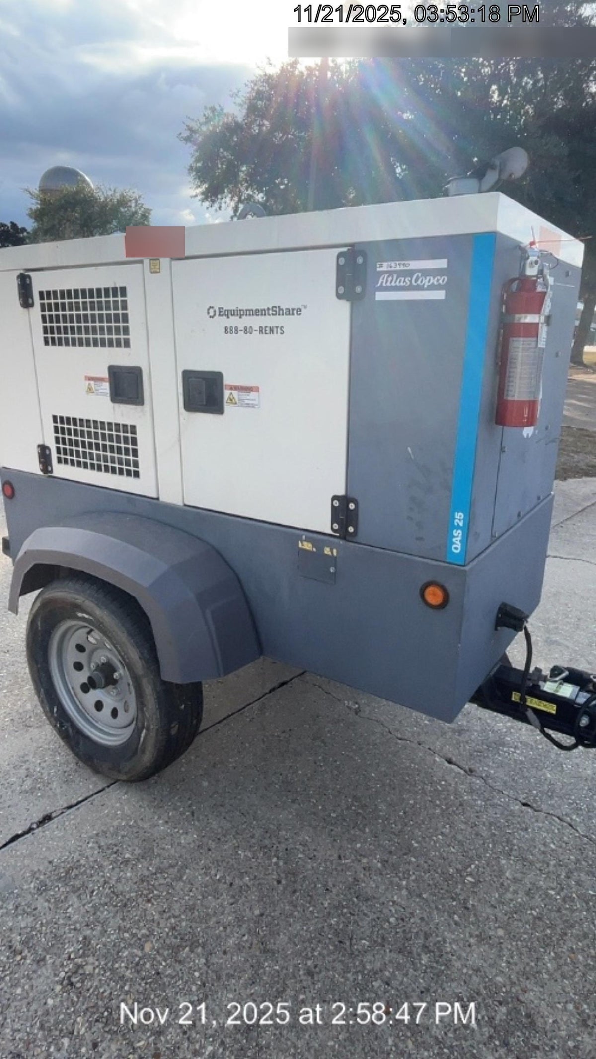 2021 ATLAS COPCO QAS25