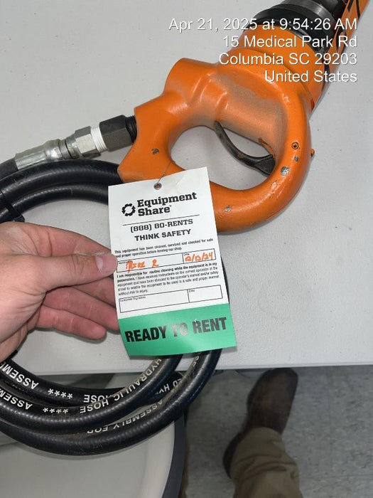 2024 MICHIGAN PNEUMATIC MP-133-ORANGE-NEP