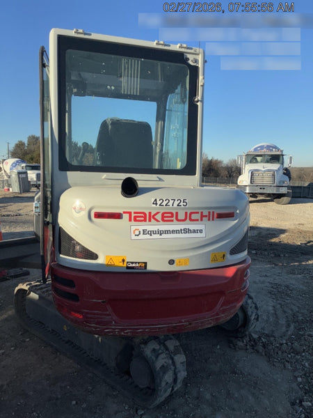 2024 TAKEUCHI TB235-2CR