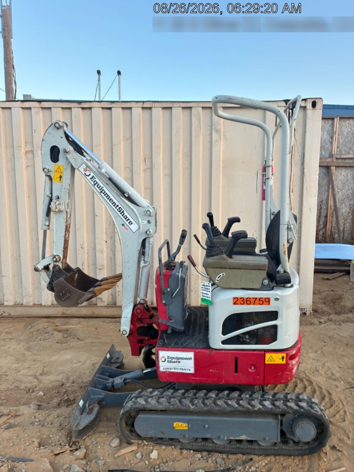 2022 TAKEUCHI TB210R