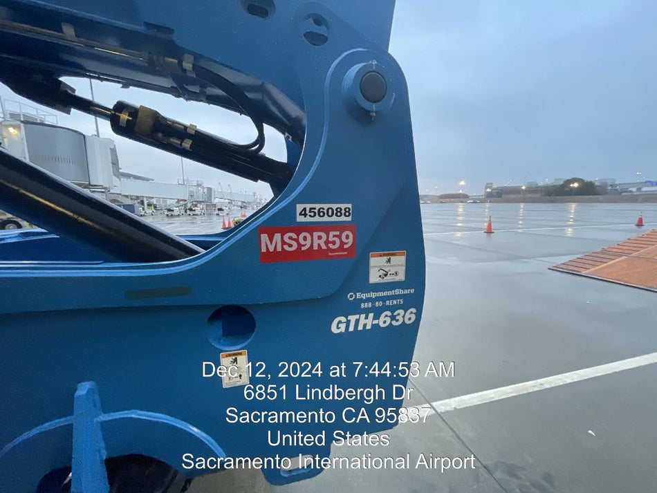 2024 Genie GTH-636 74Hp Dsl, Cab/Heat/Air, Sld Tires, LED WL, Bcn, L Hook, T3 + Access Control,