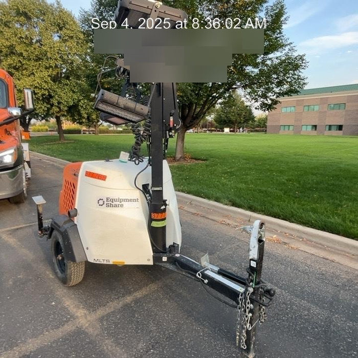 2023 Generac MLT2 Diesel, Flex Switch 120V Input, Powerzone Controller, 
(4) 320W LED Lights, 4kW Generator, 39.9 Gal Fuel Tank, 2" Ball, T3