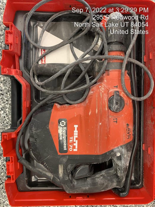 2020 HILTI TE 70-AVR
