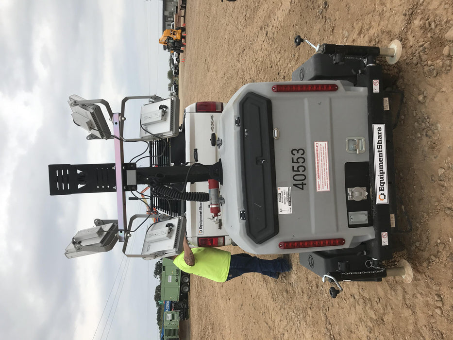 2019 Wacker Neuson LTV6K-LED LTV6K Light Tower, LED 300W, Telematics EQ SH Kubota