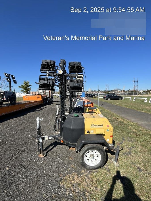 Allmand NLV3GR 3kW Light Plant - LED