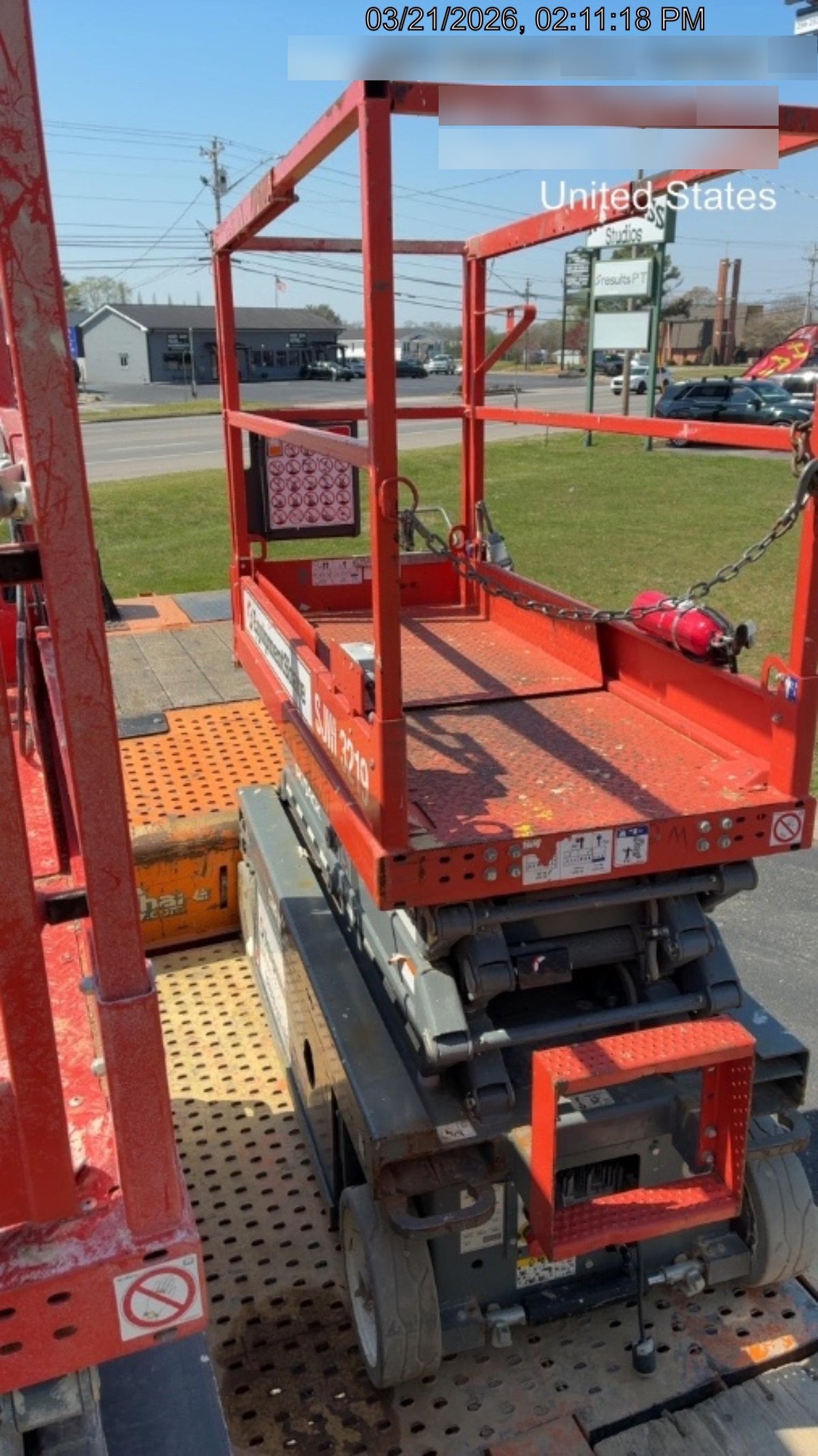 2019 Skyjack SJIII-3219 Standard Options, Trojan Batteries