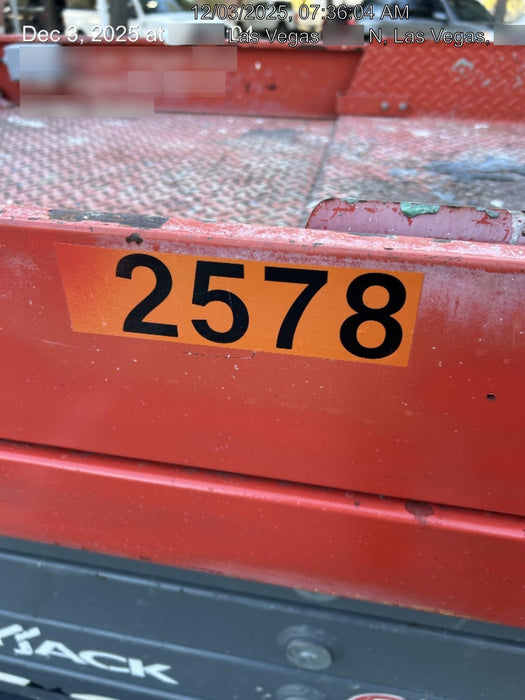 2016 Skyjack SJIII-4632 Standard Options