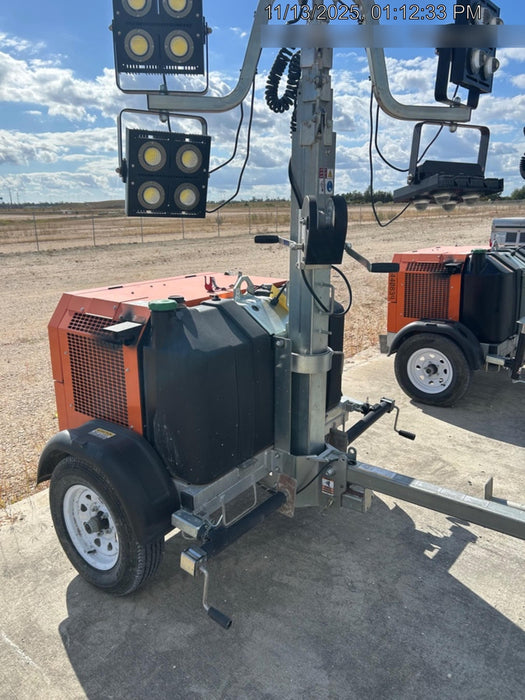 2024 Wanco WLTT-4MM4K Diesel, Deep Sea Controller, Shore Power Plug, Auto Start, (4) 350W LED Floodlights, 4kW Generator, 60 Gal Fuel Tank, 2" Ball, T3