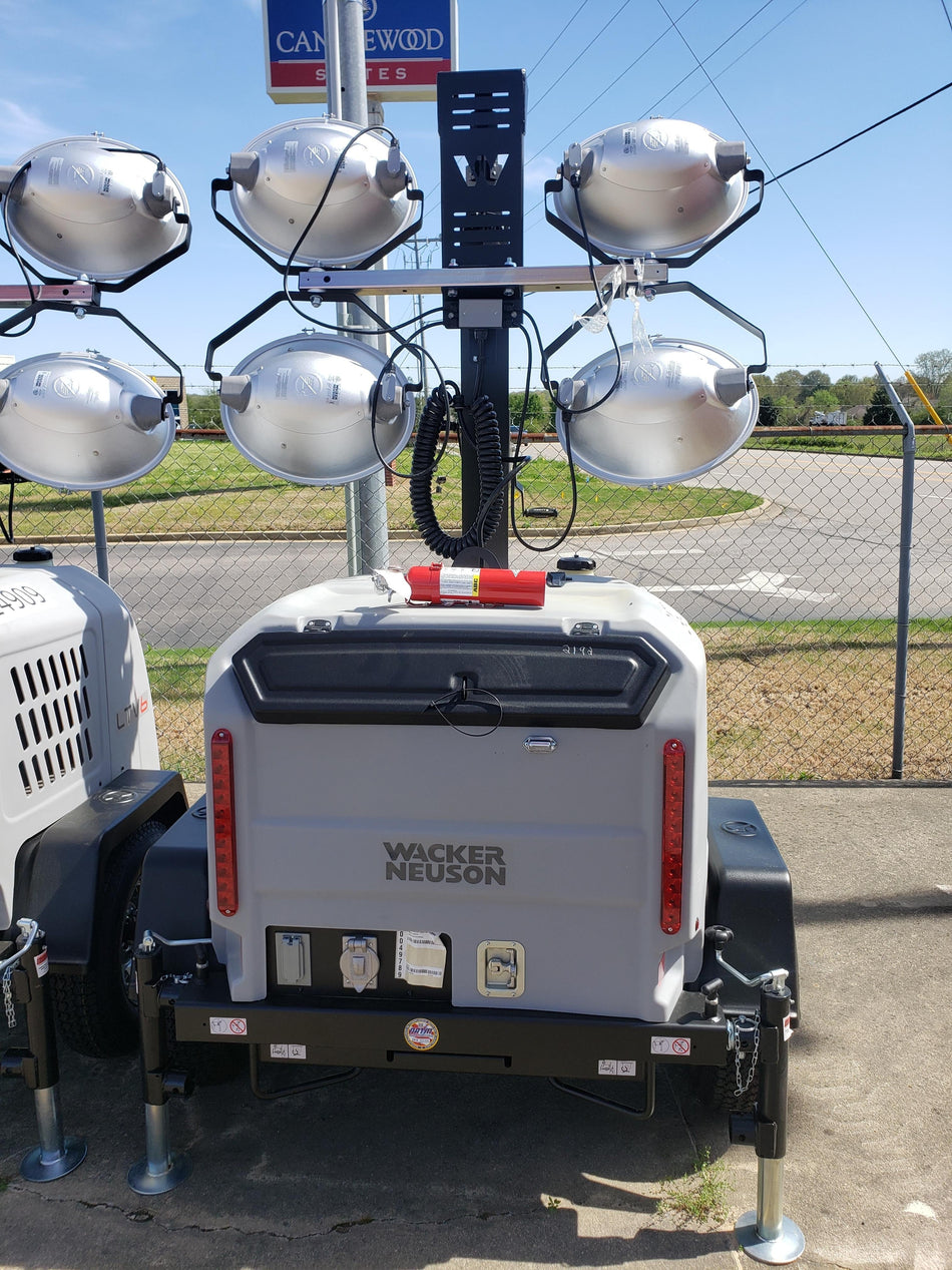 2019 Wacker Neuson LTV6L-MH Wacker Neuson LTV6L Mobile Light Tower w/Fuel Level Sensor Installed