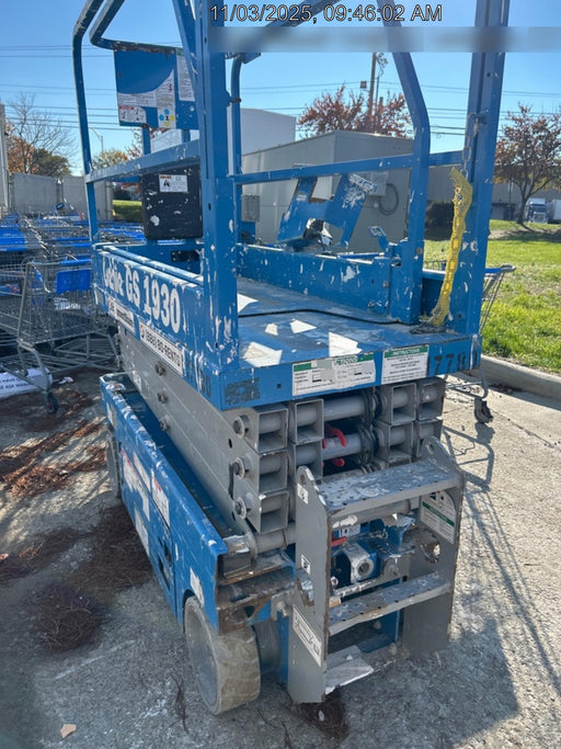 2018 Genie GS-1930 Genie GS-1930 w/Fixed Rail, Chain Entry