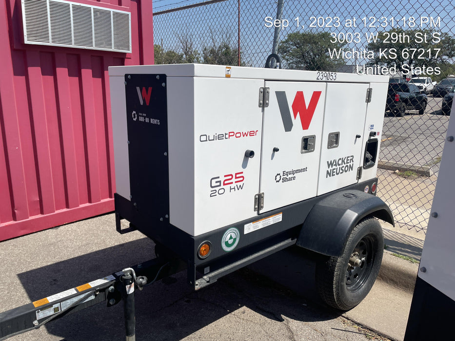 2022 WACKER NEUSON G25